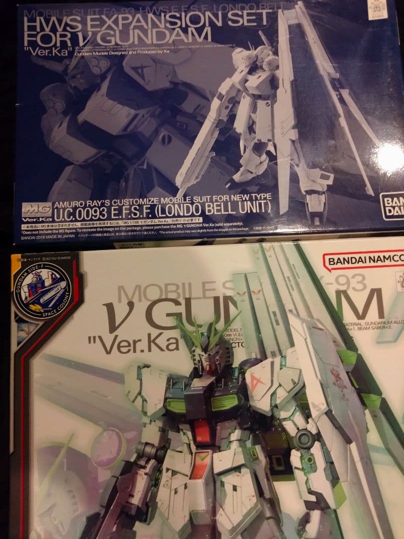 MG νガンダム side-f hws拡張セット　メガバズーカランチャー 未組立