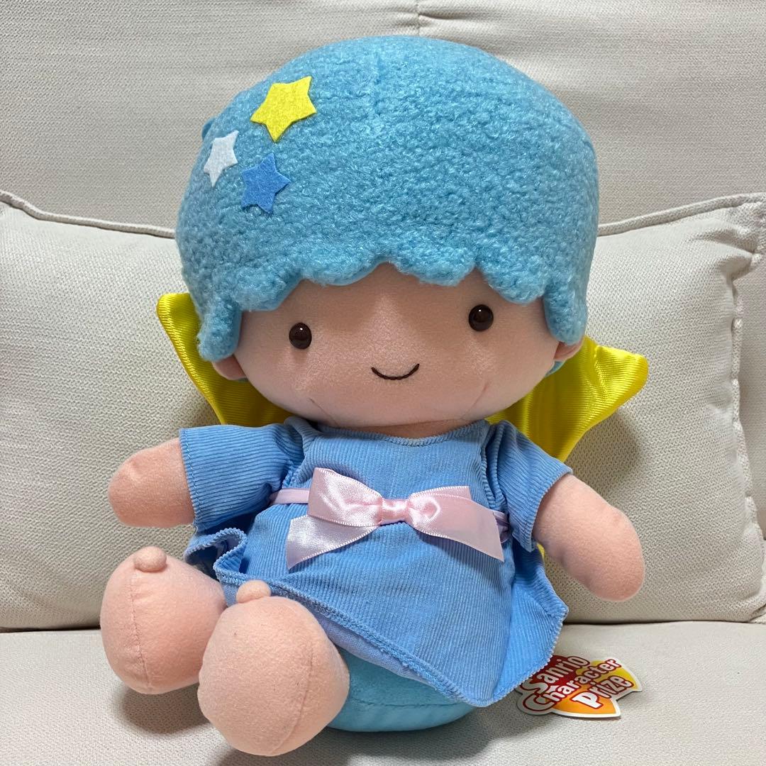【2点セット・バラ売り不可・レア】リトルツインスターズキキララ　お座りぬいぐるみ