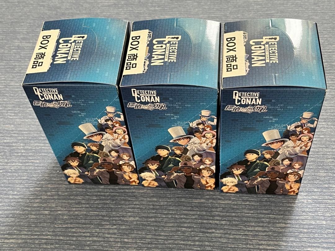 R*L様 【新品未開封】コナンTCG 探偵たちの切り札 3BOX