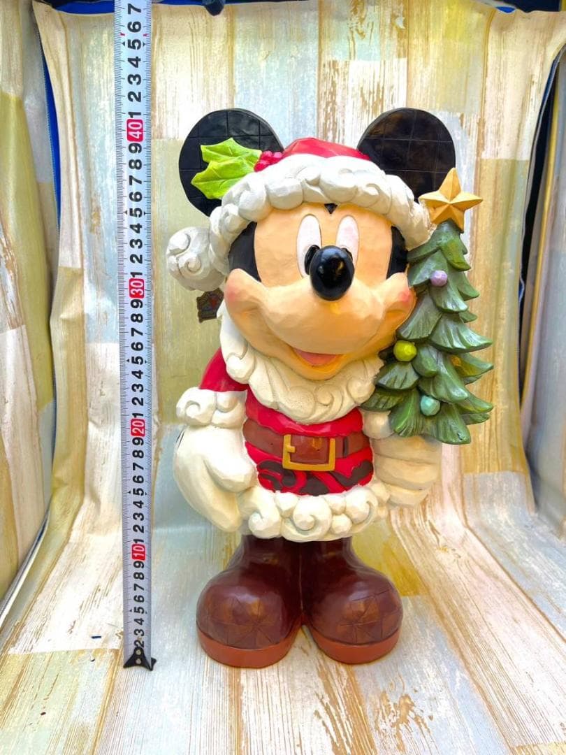 ミッキーマウス サンタミッキー クリスマス ビッグフィギュア★エネスコ