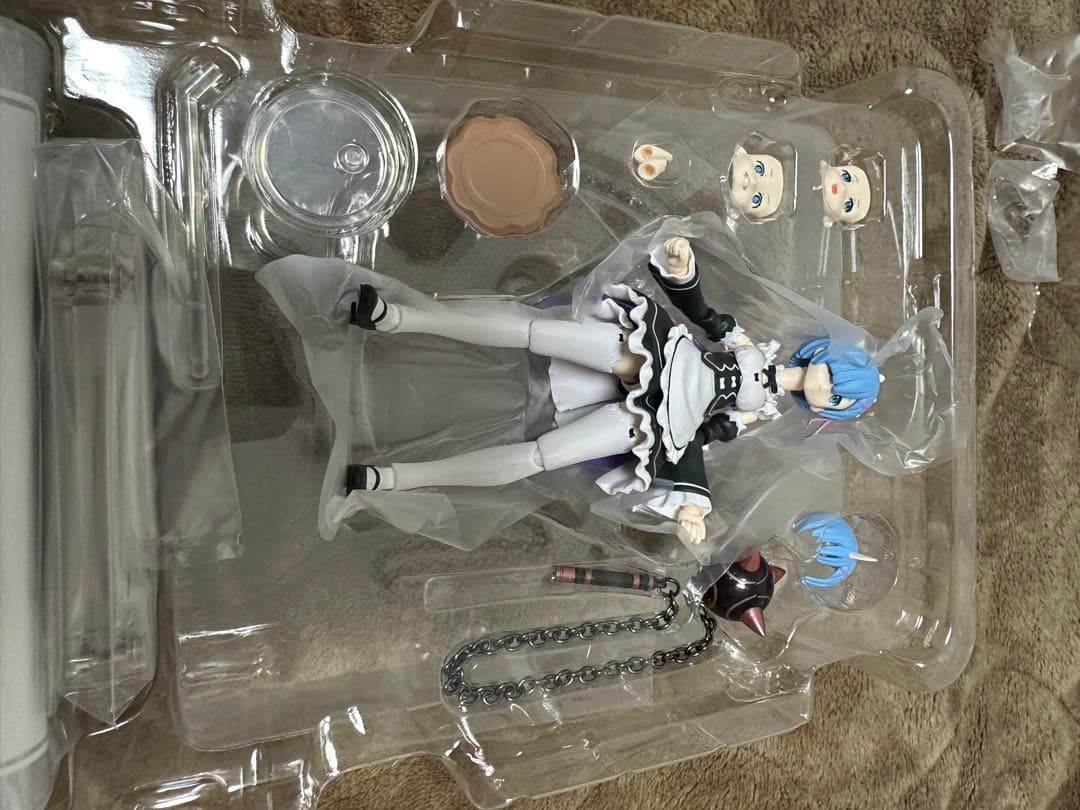 figma ラム　レム　Re:ゼロから始まる異世界生活 フィギュア