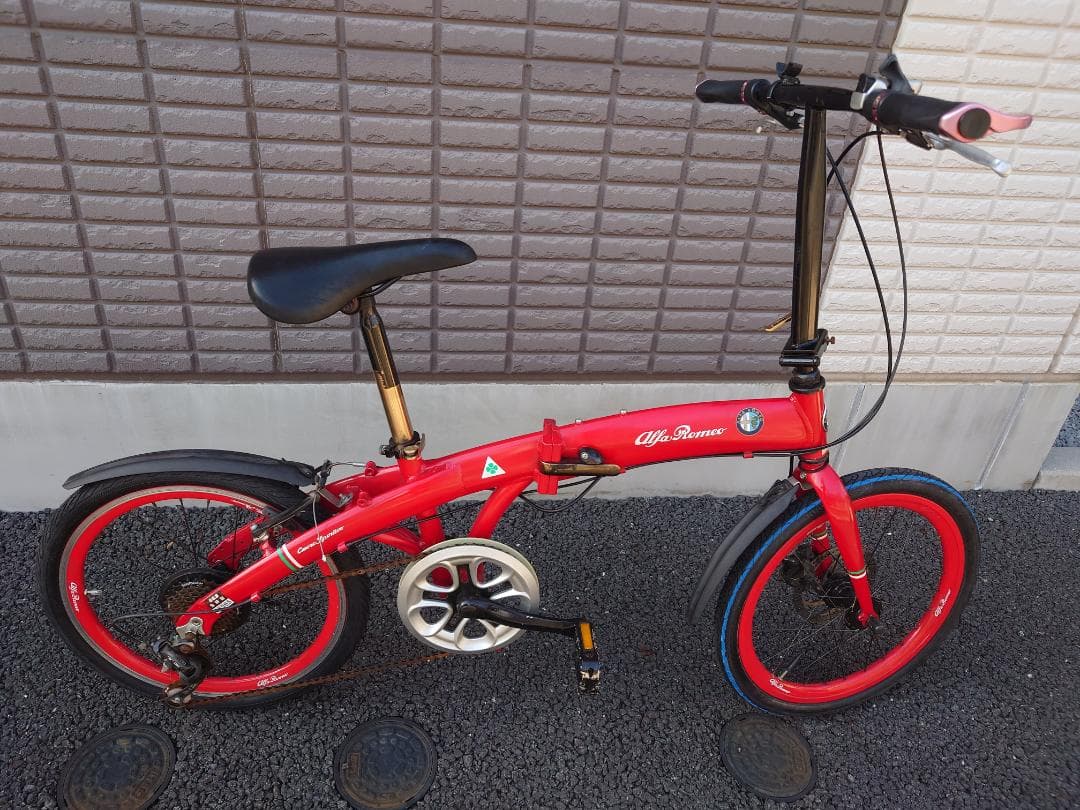 折りたたみ自転車 AlfaRomeo AL-FDB207 Disc 20インチ