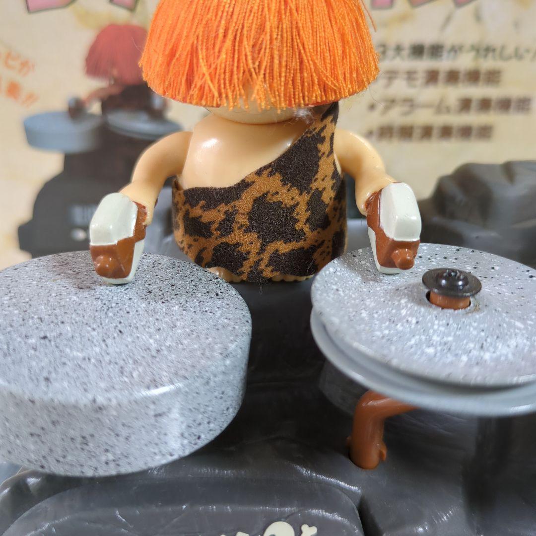 コッツンタイム　原人コッツシリーズ 目覚まし時計　昭和レトロ玩具
