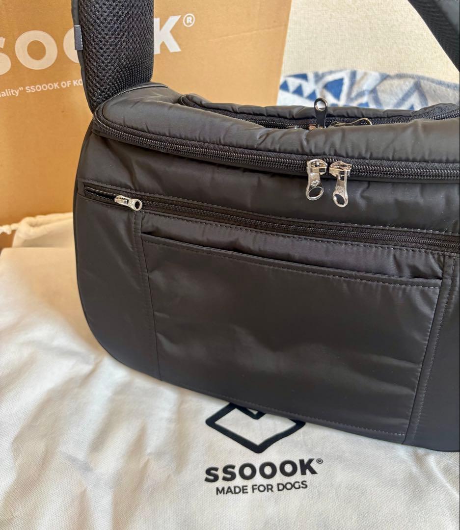 新品未使用！SSOOOK スリングバッグ ブラックS