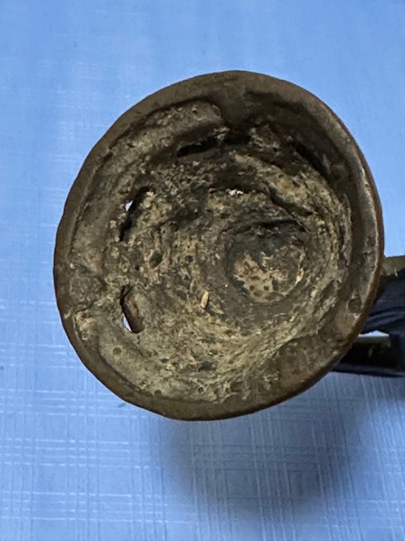 観音仏 中国仏像 キズある