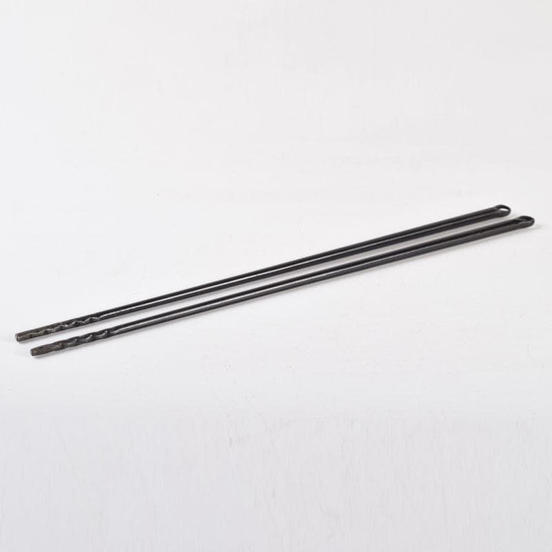 茶道具　金工師　木村清五郎造　美津火箸　共箱　C　8672