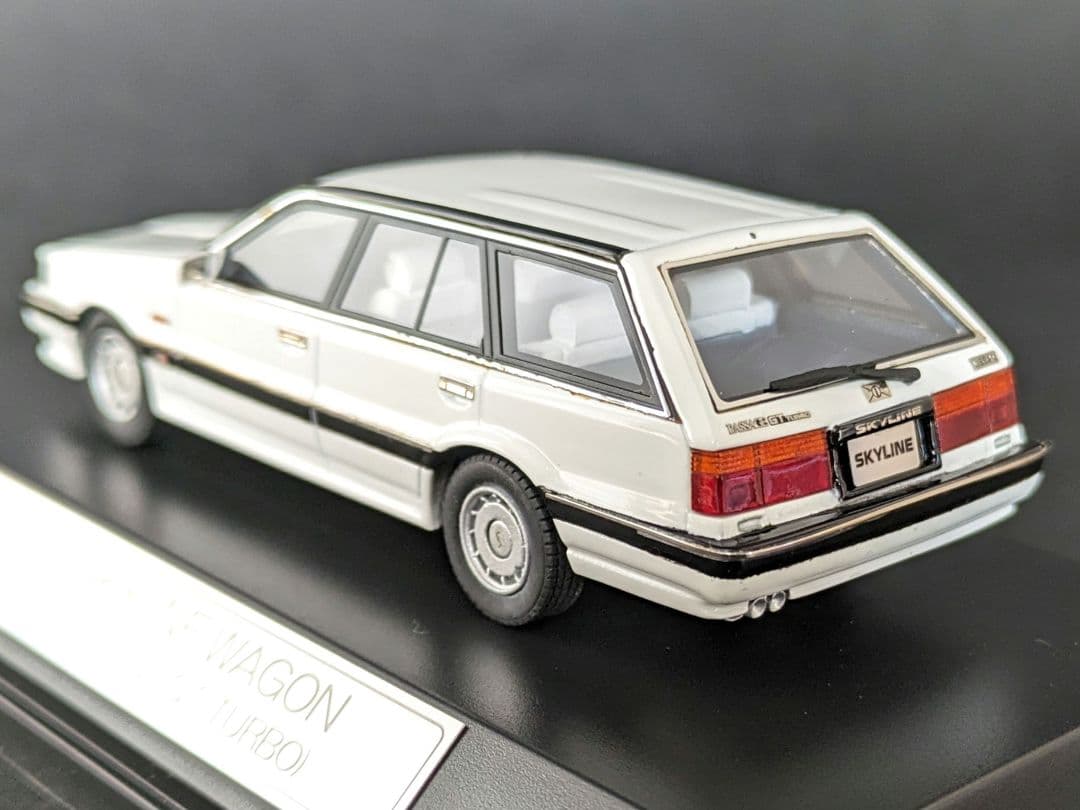 ハイストーリー 1/43 ニッサン スカイライン ワゴン パサージュ GTターボ