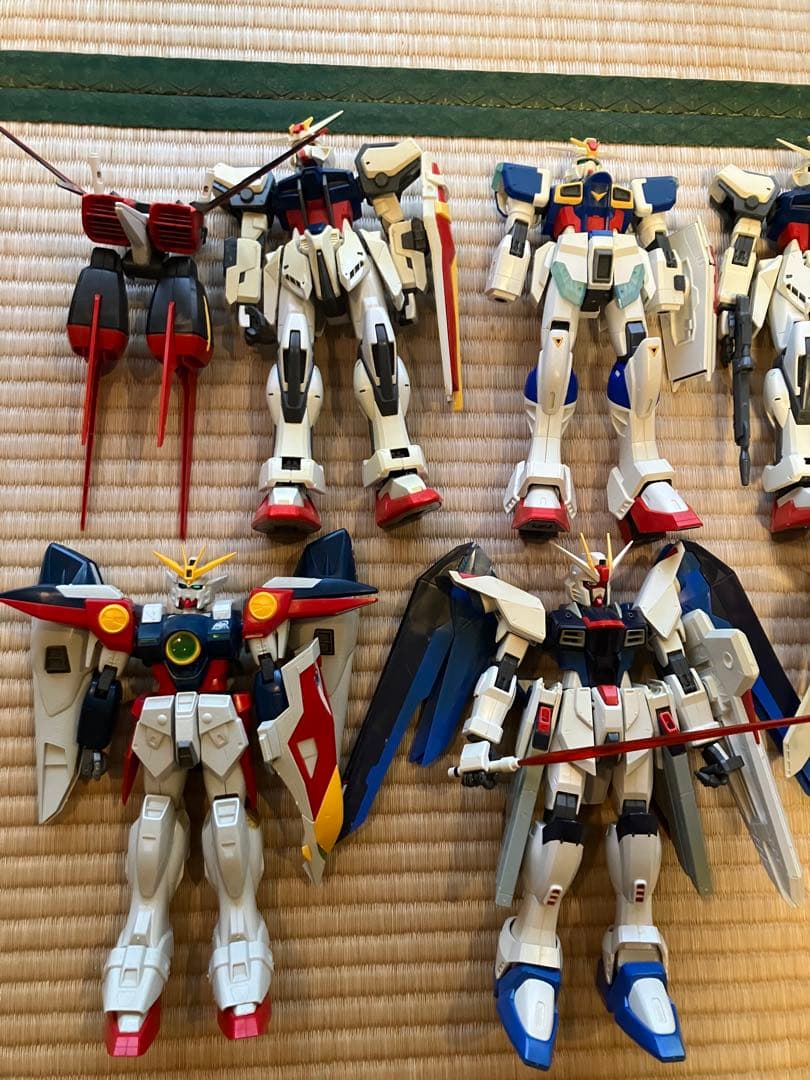 ガンプラ ジャンク品　まとめ売り　ガンダム　8体　全長約30cm 1/60す