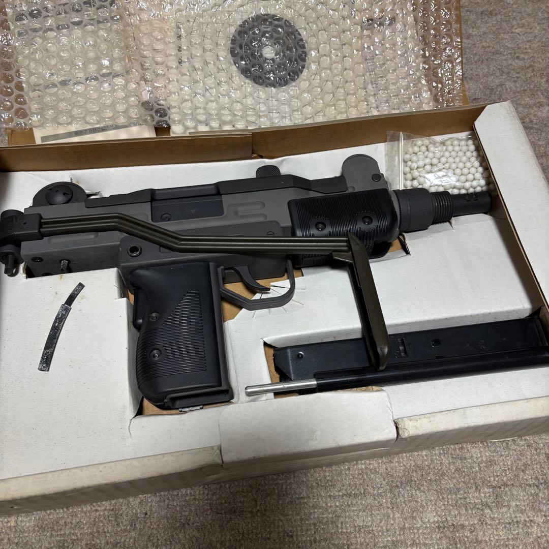 コクサイ ミニウージー miniUZI ガスガン BV式 外部ソース ASGK