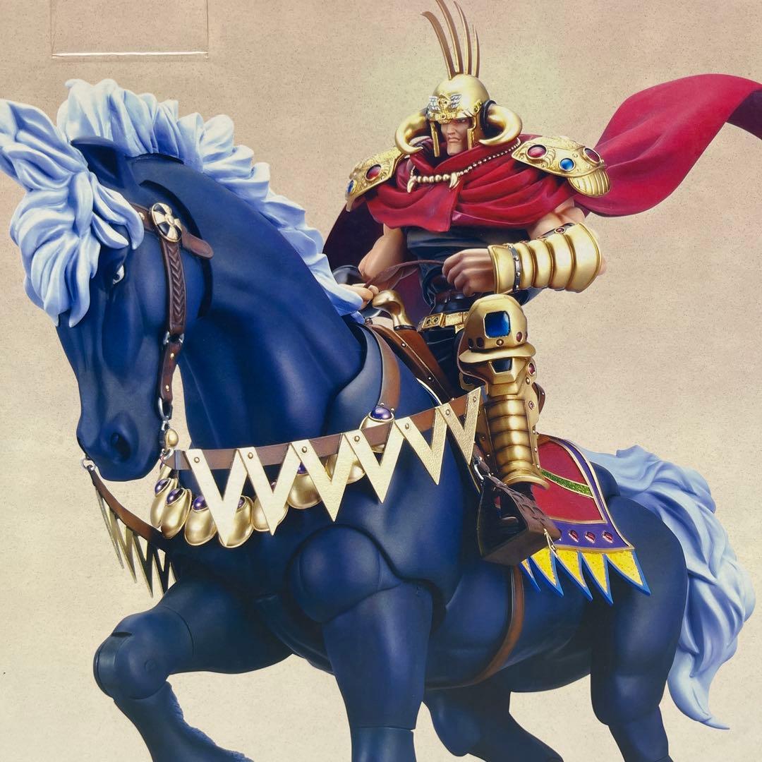 海洋堂 北斗の拳 200X 羅王＆黒王号 世紀末覇者拳王とその愛馬 フィギュア