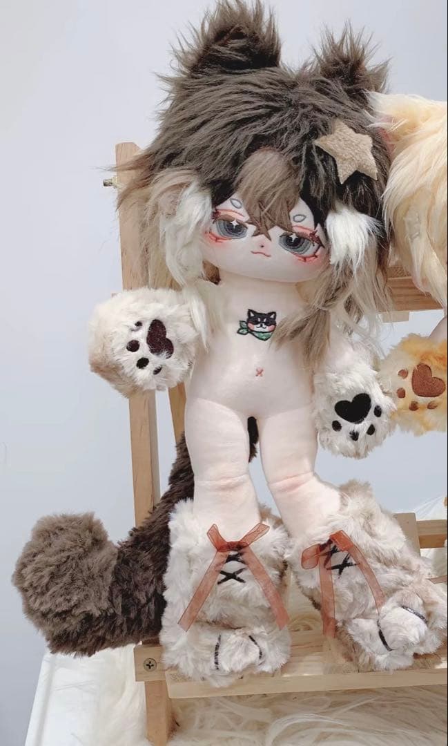 無属性 着せ替えぬいぐるみ オリジナル 30cm 骨入り R41 犬