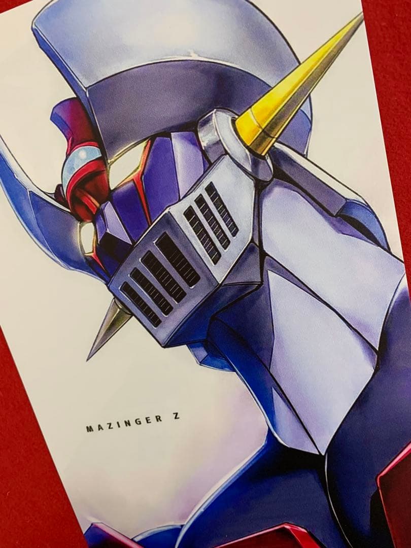 ◆マジンガーZ◆4枚セット◆金属製ポスタ◆30X20cm ◆送料込み◆スチール
