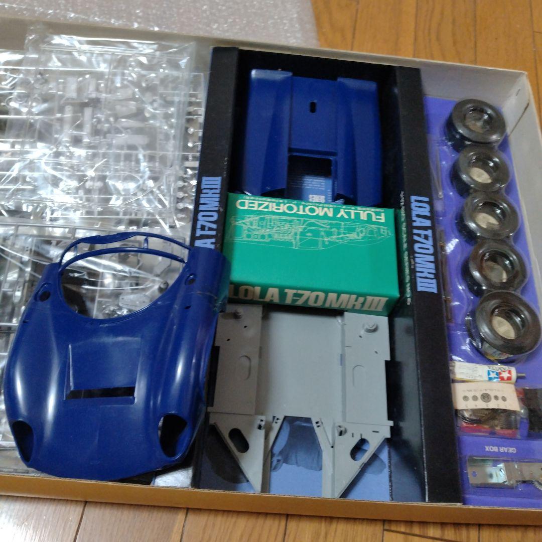 タミヤ 1/12 ローラT70 Mk.III　モーターライズ　　　　プラモデル