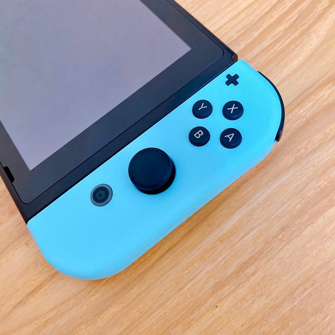 【未使用に近い】バッテリー強化版 Nintendo Switch本体どうぶつの森