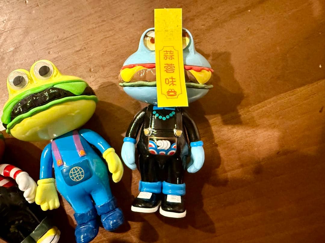 【最終値下げ】Happi CLass バーガー君 フィギュア 3体セット