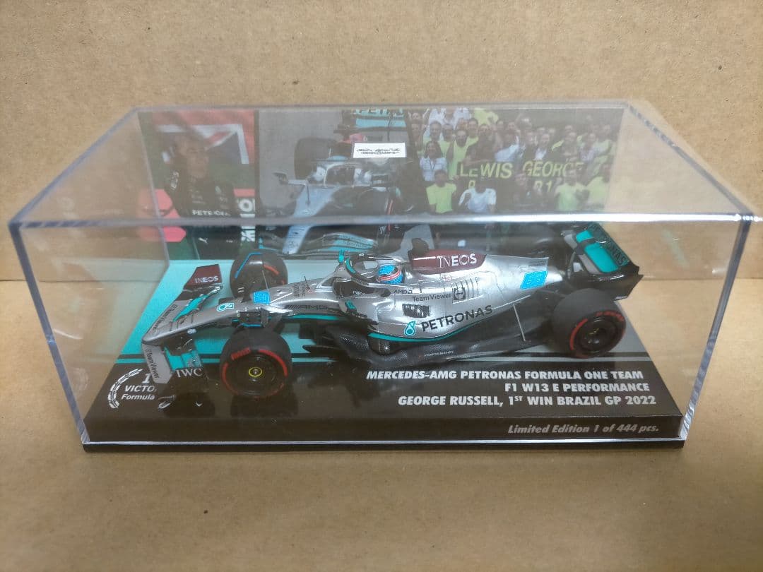 PMA 1/43 メルセデス AMG F1 W13 ラッセル 2022 ブラジル