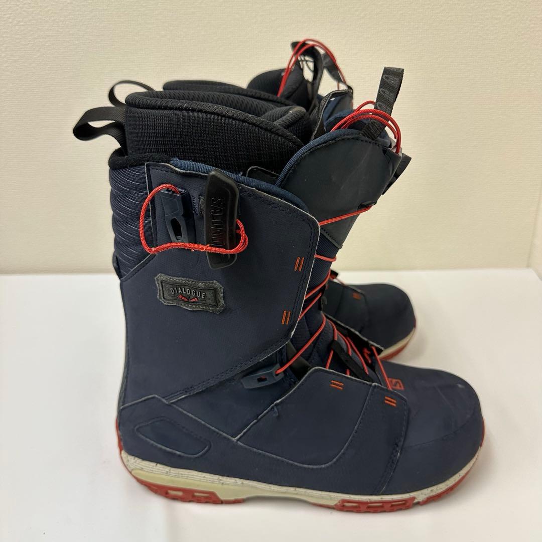 SALOMON DIALOGVE スノーボードブーツ ネイビー 27.0cm