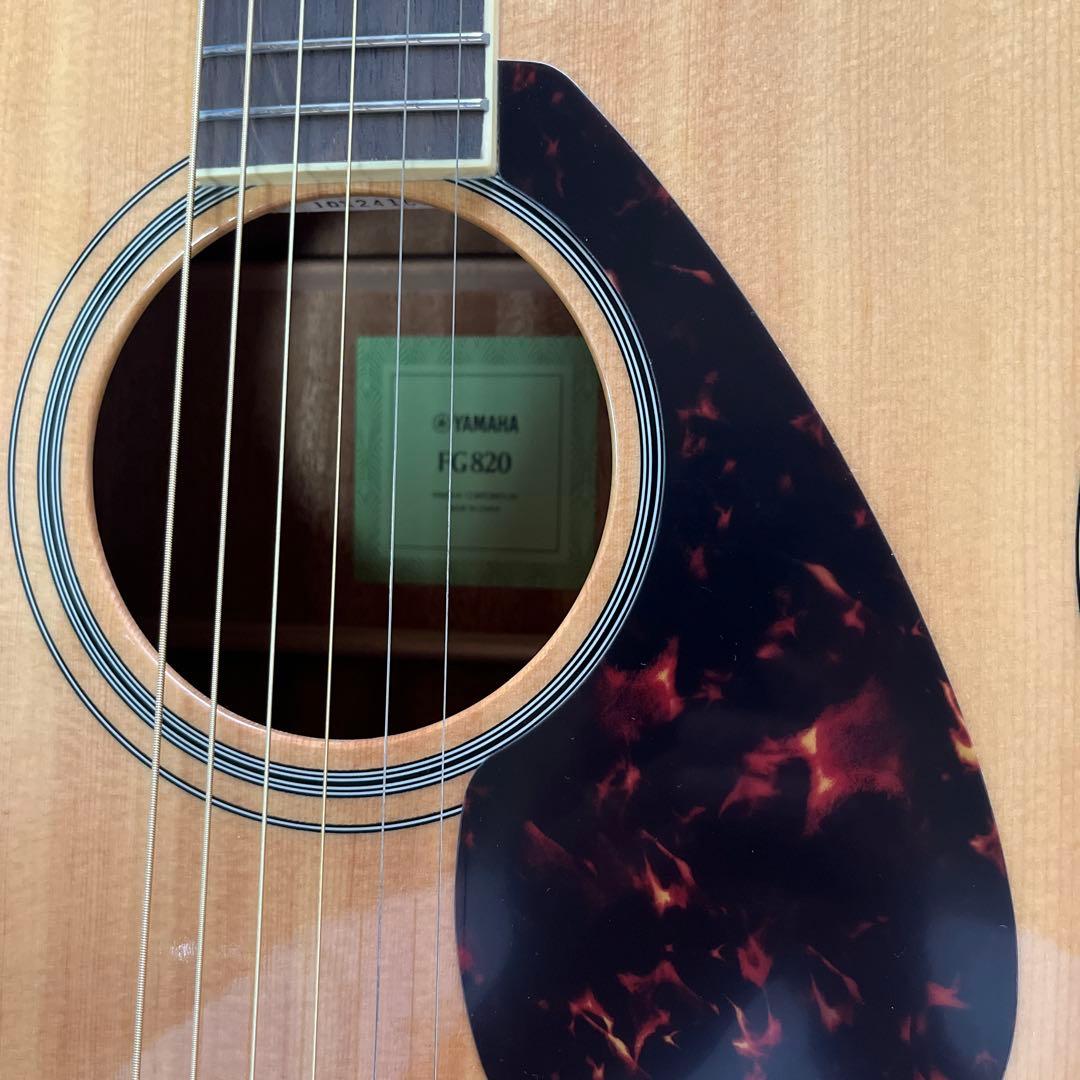 YAMAHA アコースティックギターとケースと
