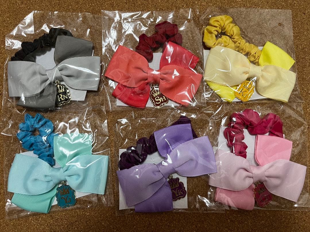 新品★キンプリ シュシュ 缶バッジ 全種セット☆スイートガーデン アクセサリー