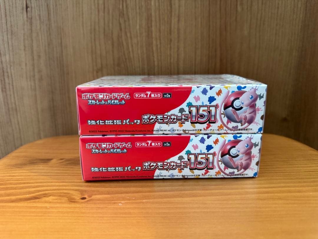 ポケモンカードゲーム 151 未開封BOX(シュリンク付き)