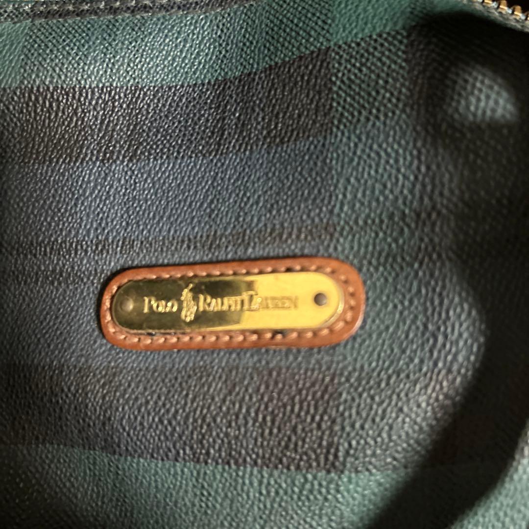 値下げ‼️Polo Ralph Lauren ボストンバッグ 中型 ダークグリーン