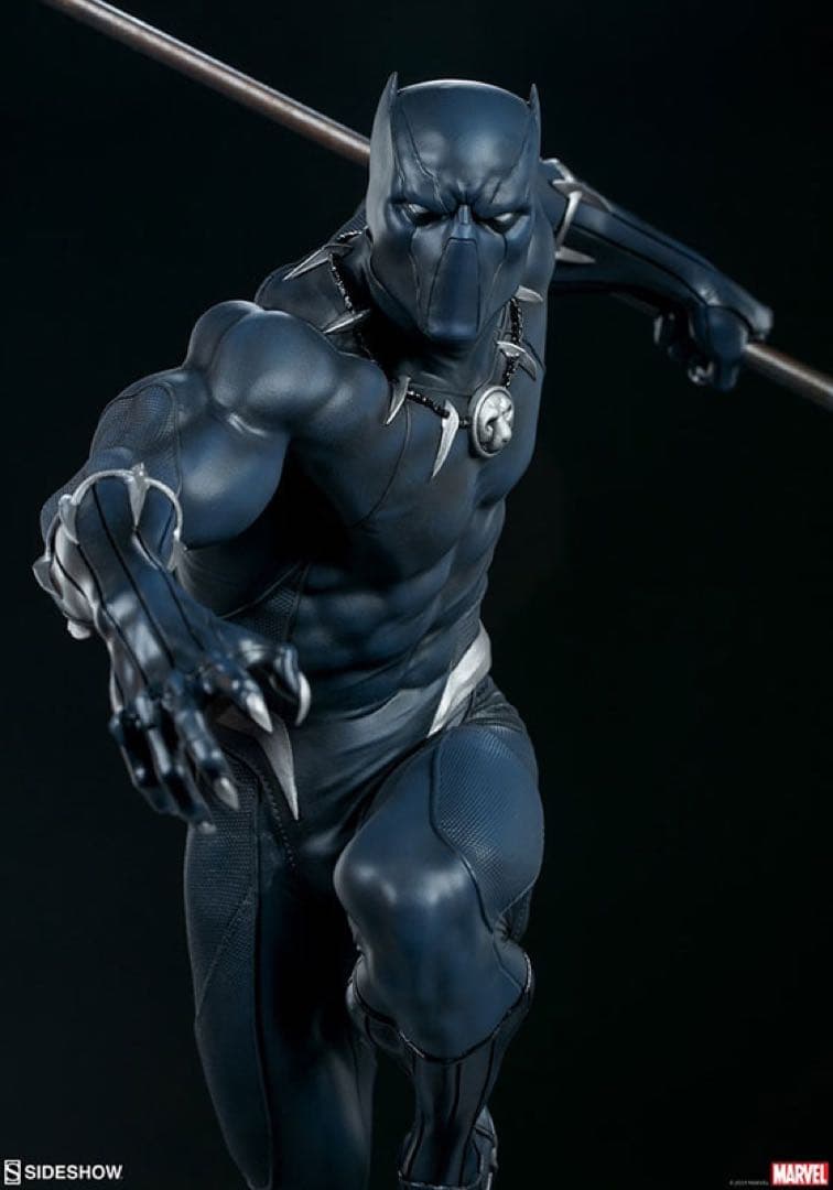 サイドショウ アベンジャーズ アッセンブル ブラックパンサー 1/4 スタチュー
