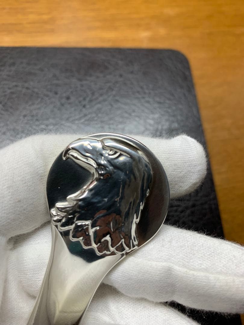 【TIFFANY純銀製】イーグルヘッド レターオープナー