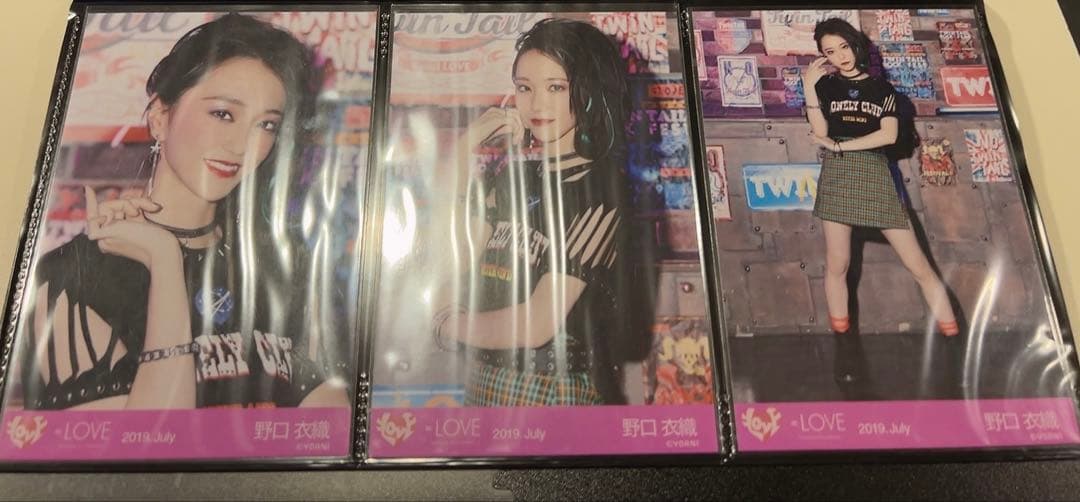 野口衣織 まとめ売り =LOVE イコラブ 生写真