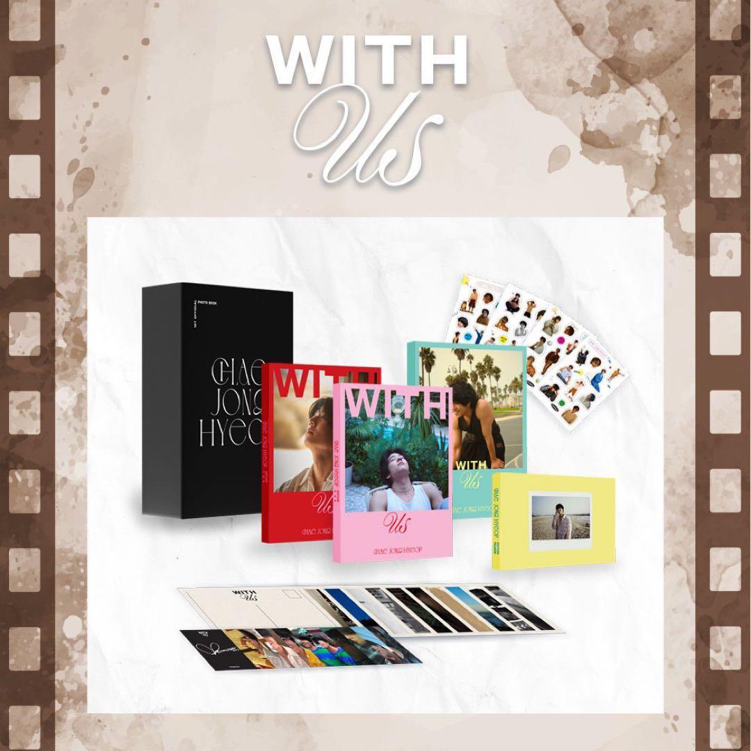 【未開封】チェジョンヒョプ 1st写真集　PHOTO BOOK WITH US
