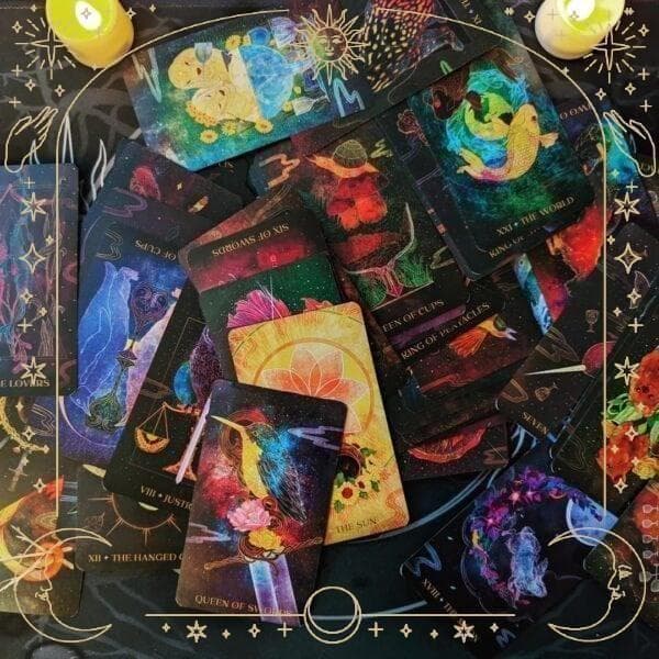 【正規品タロットカード】芸術的で美麗✨神秘的で幻想的に描かれた動物たちのデッキ