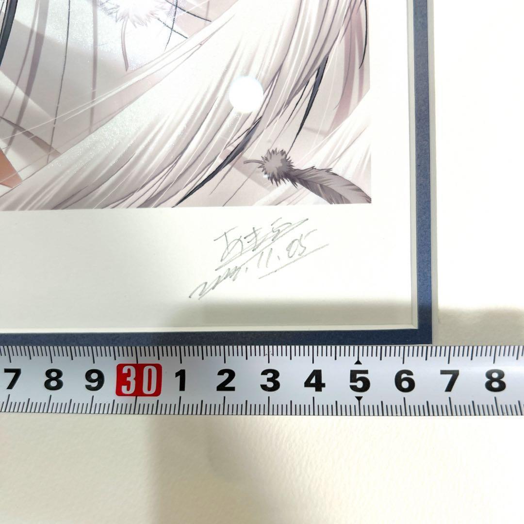 50部限定 銀雲 あきら ちぇりーそふと ダブル 複製原画 美少女 天使