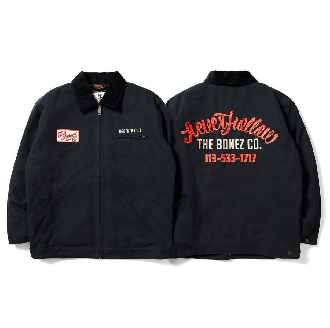 the bonez ダックジャケット 黒 サイズM rize jesse