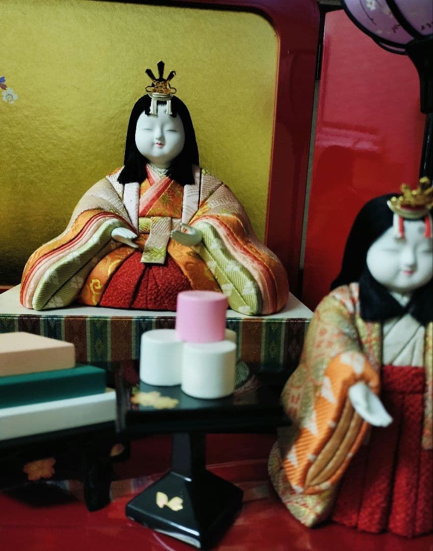 木目込み人形　若菜