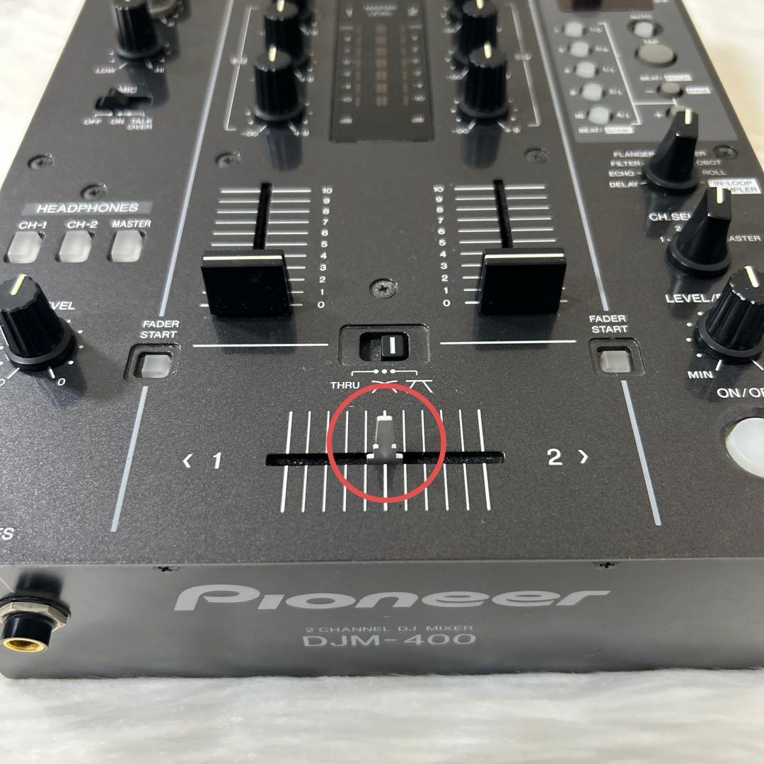 Pioneer DJM-400 2チャンネル DJミキサー