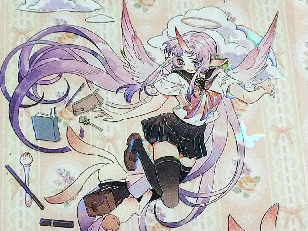 J611＃梦幻是真(炫彩)没尾巴的猫切り売り海外人物マステ女の子