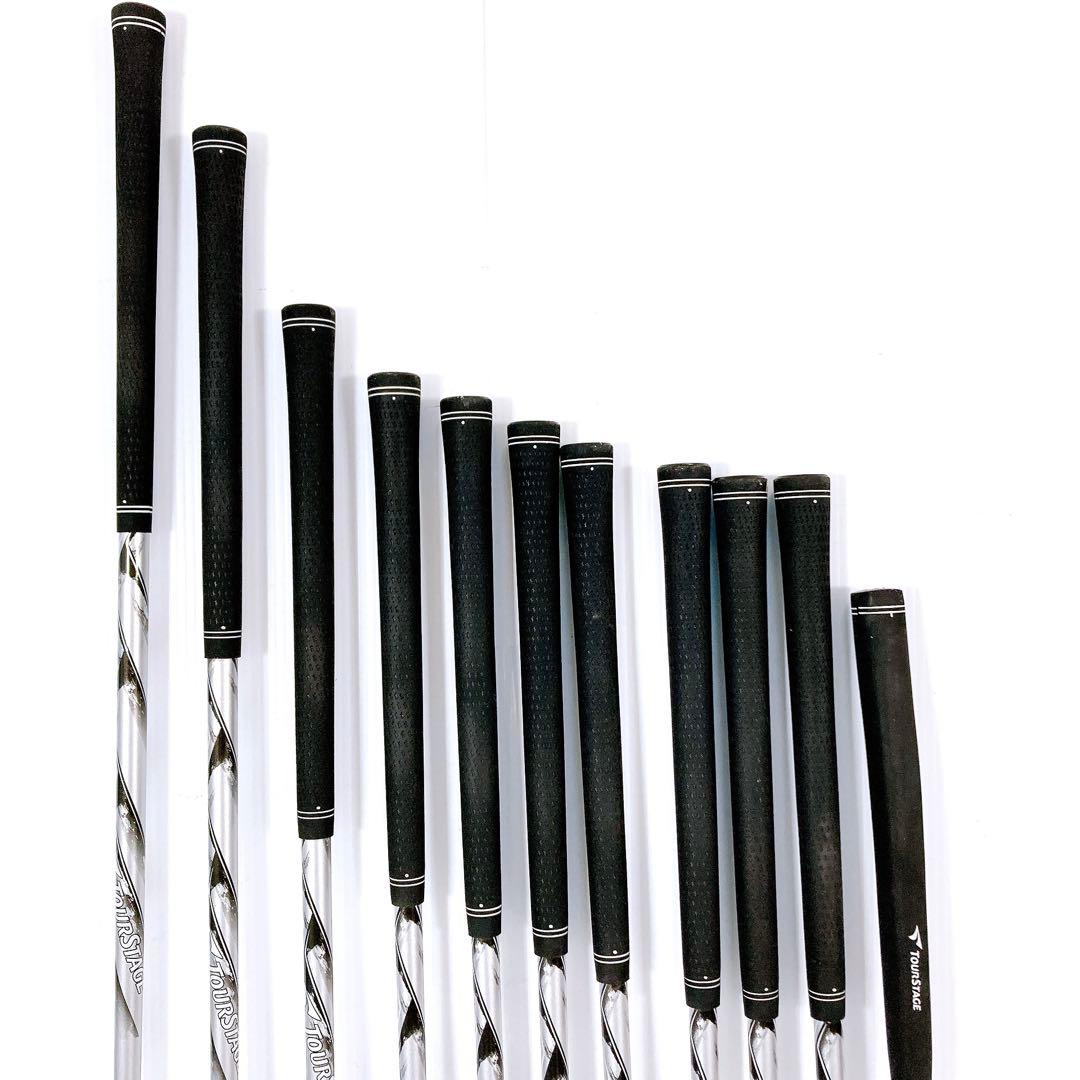 ブリヂストン ツアーステージV6000 メンズR 11本 美品 フルセット