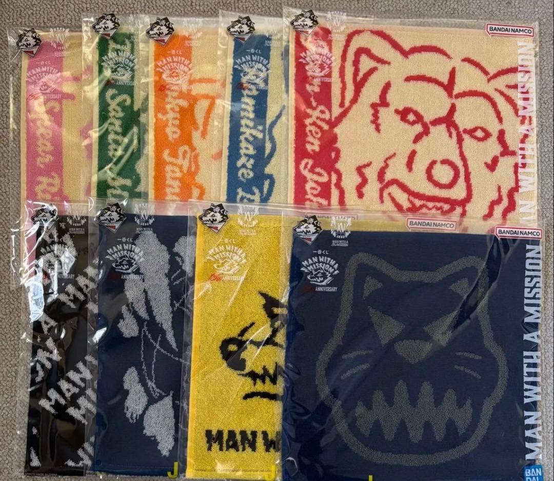 た*か様 MAN WITH A MISSION 一番くじ　A賞　B賞 J賞コンプ