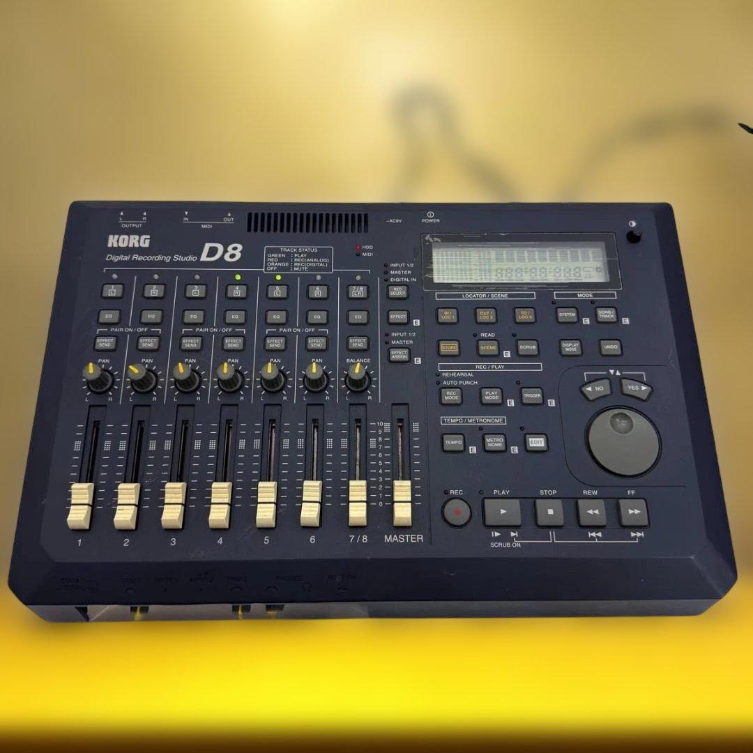 KORG D8 デジタルレコーディングスタジオ