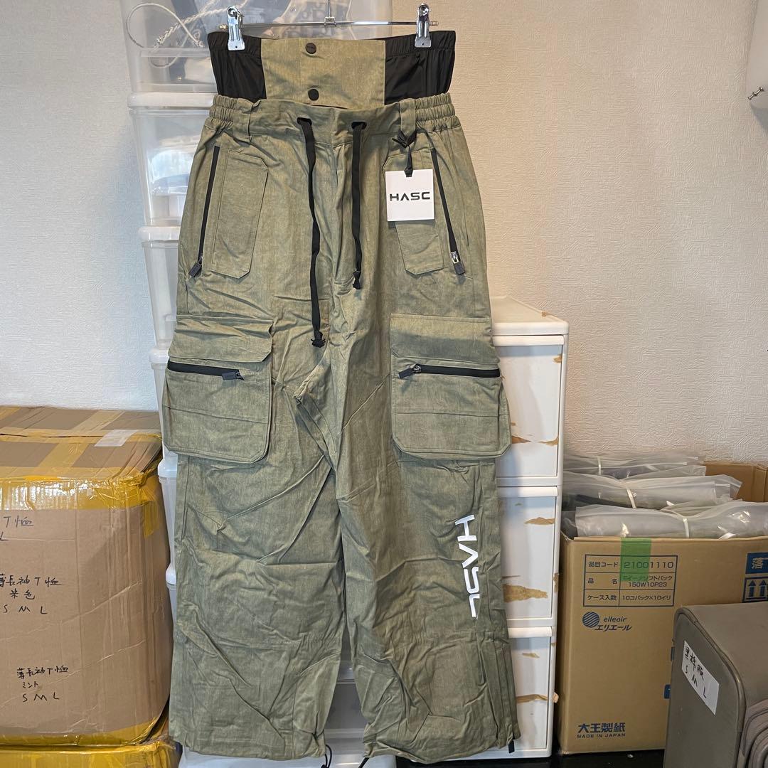 スキーパンツ S 男女兼用 カーキ 新品未使用