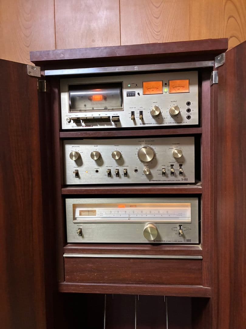 値下げ！Pioneer PL-A300他 オーディオ4点セット 当時物 現状品