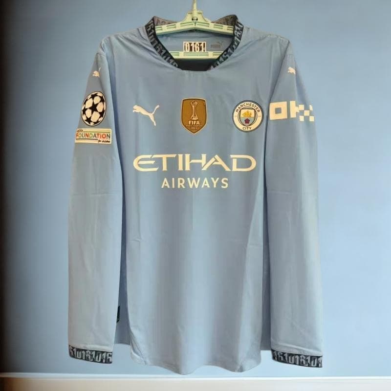 24-25 マンチェスター・シティ DE BRUYNE 17番 半袖 シャツ