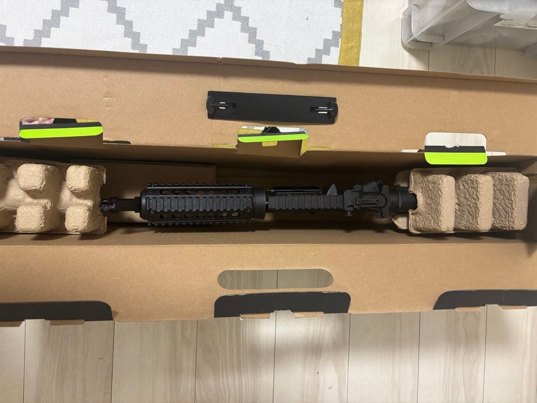 APS製　M4 次世代電動ガン ブラック 可調式ストック