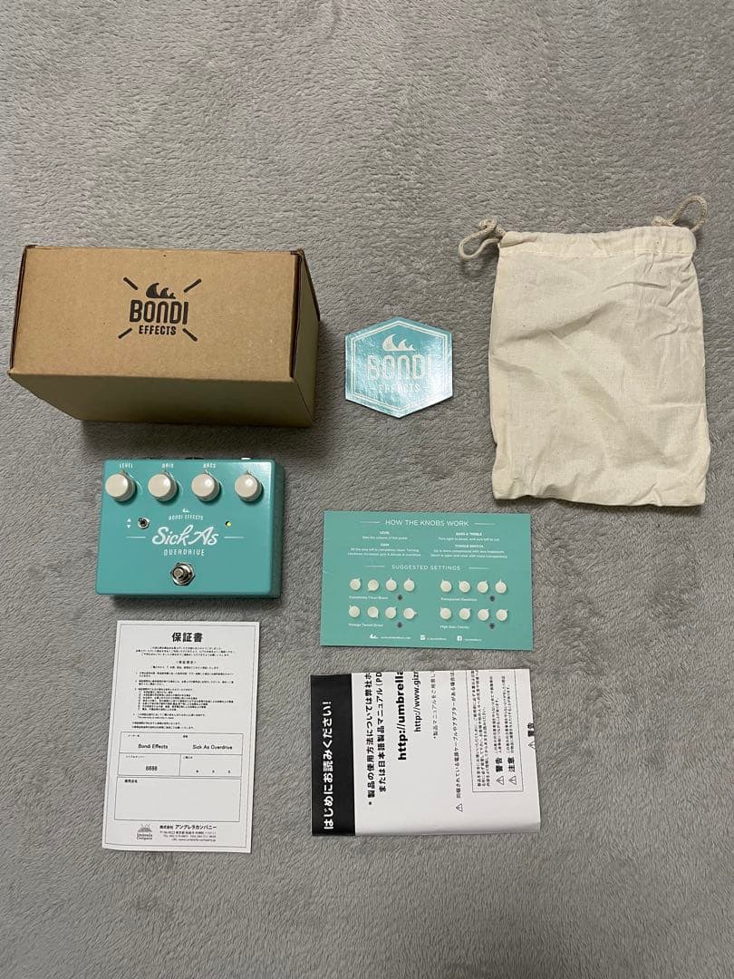 ギター Bondi Effects Sick As Overdrive MK2