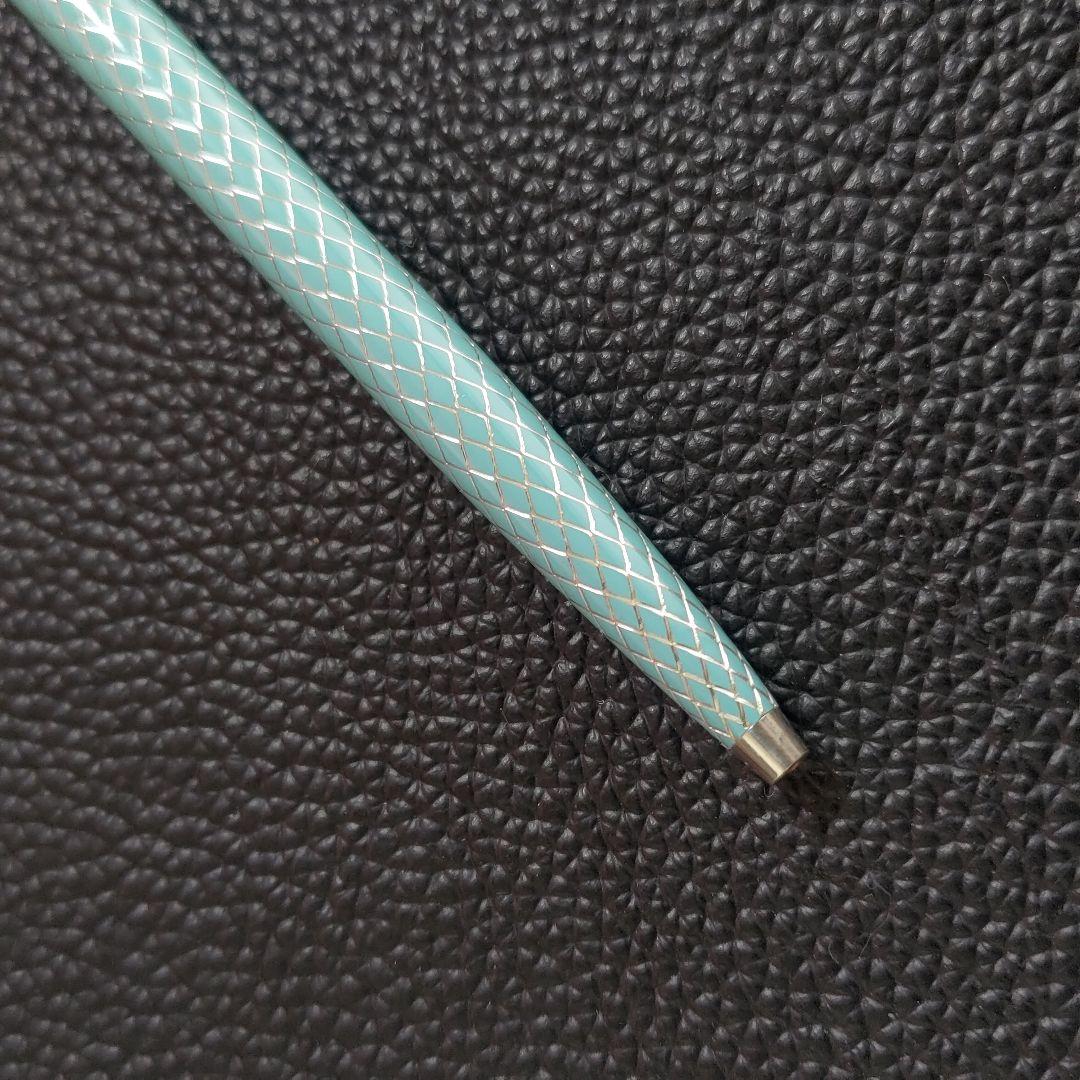 希少 ティファニー ボールペン ダイヤモンドテクスチャー SV925 銀製