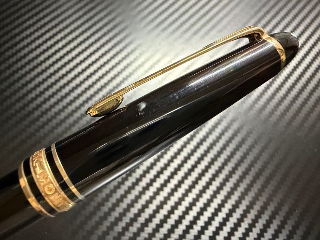 極美 Mont Blanc ボールペン マイスターシュテュック 164 ブラック