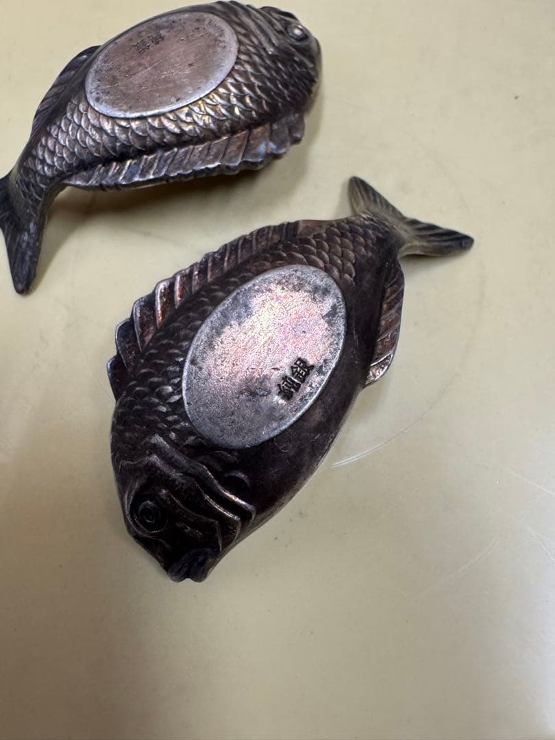 双魚 純銀 置物？