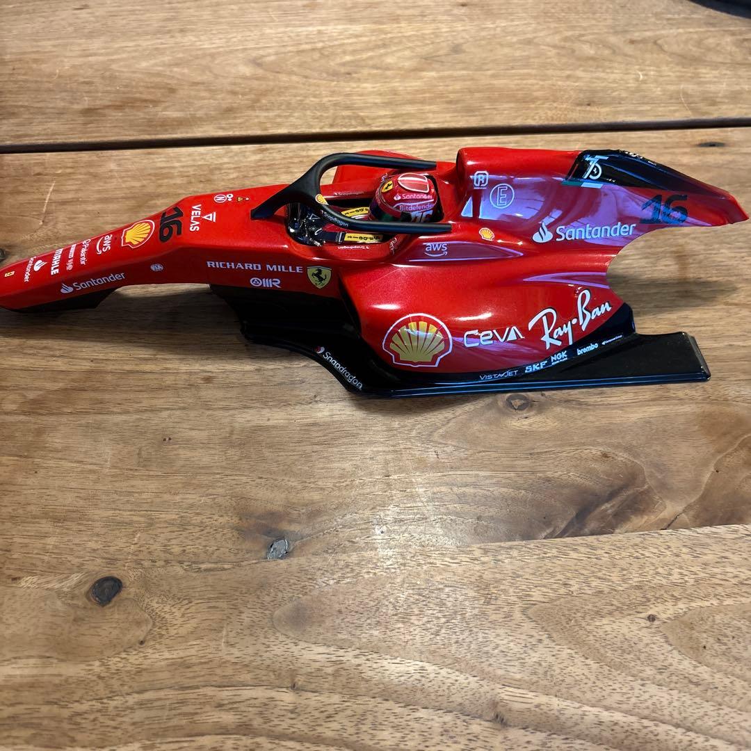【新品！】1/10 F1 F104ボディ フェラーリ　ルクレールモデル