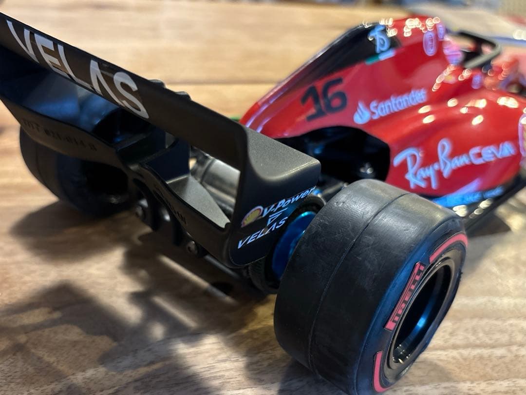 【新品！】1/10 F1 F104ボディ フェラーリ　ルクレールモデル