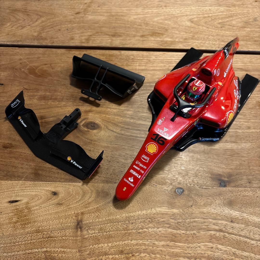 【新品！】1/10 F1 F104ボディ フェラーリ　ルクレールモデル