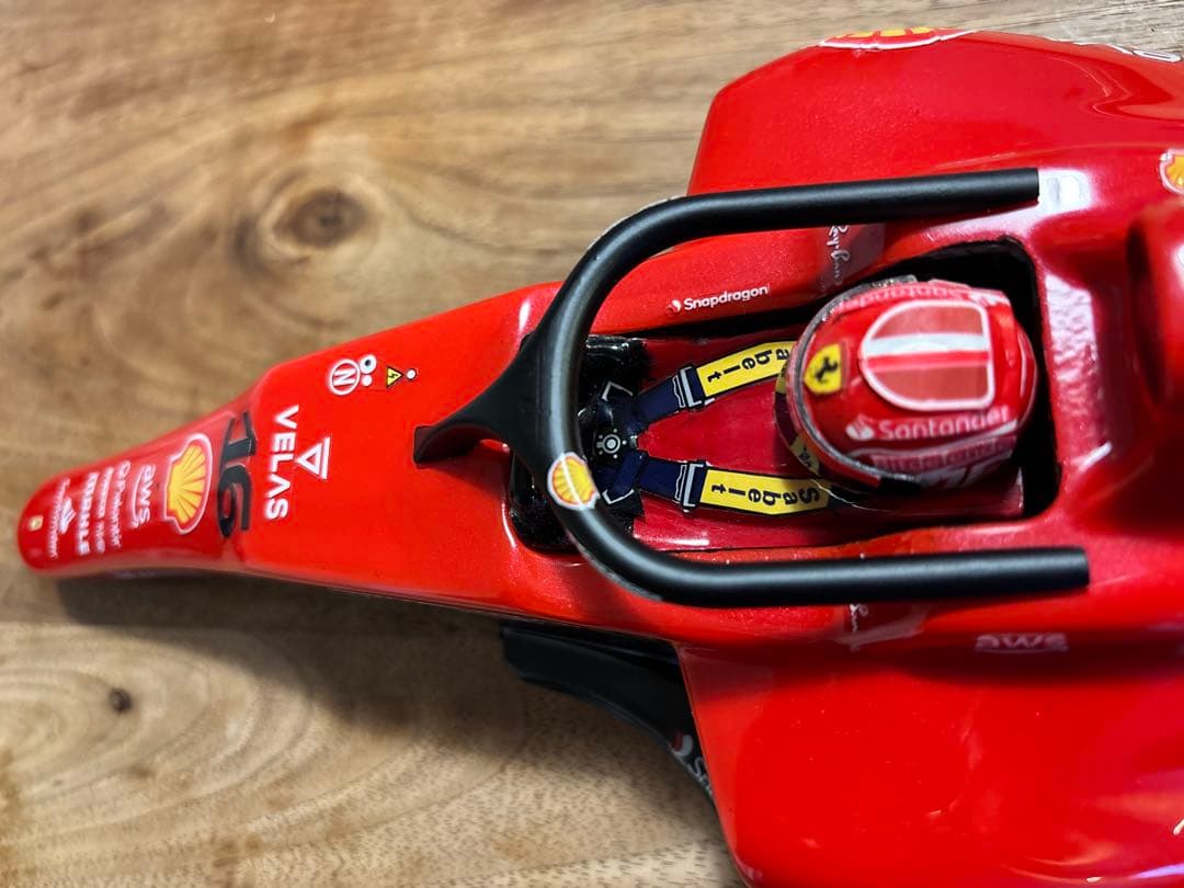 【新品！】1/10 F1 F104ボディ フェラーリ　ルクレールモデル